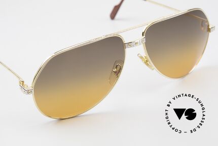 Cartier Vendome Santos - L Double Gradient Desert Storm, CUSTOMIZED LENSES: you won't find them elsewhere!, Made for Men