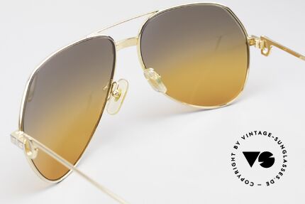 Cartier Vendome Santos - L Double Gradient Desert Storm, 2nd hand, but in absolutely mint condition + orig. box, Made for Men