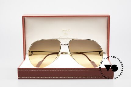 Cartier Vendome Santos - L Double Gradient Desert Storm, NO RETRO sunglasses, but an authentic vintage Original, Made for Men