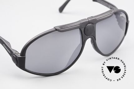 Carrera 5586 Folding Kevlar Sunglasses 90s, NO RETRO shades; but an old original; true vintage, Made for Men