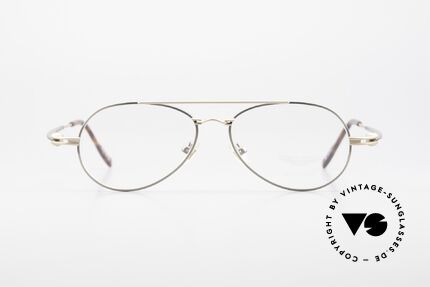 Aston Martin AM49 Titanium Glasses Aviator Style, accessory for the luxury British sports cars; just noble!, Made for Men