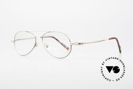 Aston Martin AM49 Titanium Glasses Aviator Style, lightweight (XL) titanium frame, ergonomically shaped, Made for Men
