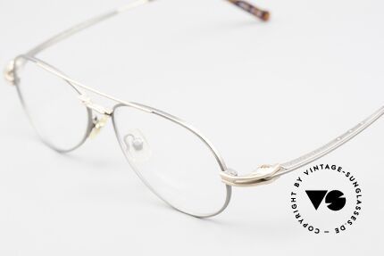 Aston Martin AM49 Titanium Glasses Aviator Style, sporty & elegant classic: James Bond 'gentlemen style', Made for Men