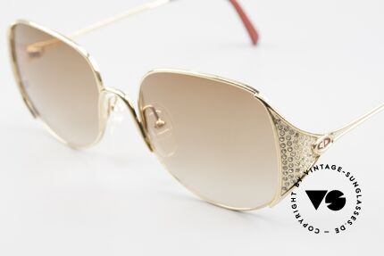 Christian Dior 2362 Ladies Sunglasses Rhinestone, unworn; like all our rare vintage designer sunglasses, Made for Women