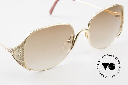 Christian Dior 2362 Ladies Sunglasses Rhinestone, NO RETRO style, but real vintage commodity, VERTU, Made for Women