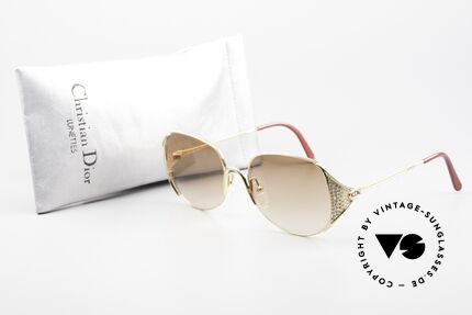 Christian Dior 2362 Ladies Sunglasses Rhinestone, Size: medium, Made for Women