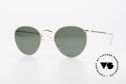 Algha Panto 45/20 Small 70's Gold Filled Frame, old ALGHA VINTAGE frame in SMALL size 45-20, Made for Men and Women