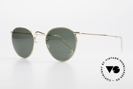 Algha Panto 45/20 Small 70's Gold Filled Frame, finest manufacturing (handmade in England, UK), Made for Men and Women