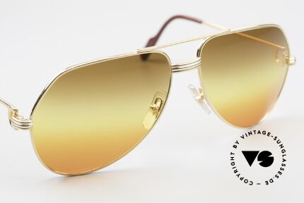 Cartier Vendome LC - M TRIPLE GRADIENT DESERT SUN, CUSTOMIZED LENSES: you won't find them elsewhere!, Made for Men and Women