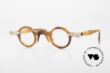 Robert La Roche 657 Round Vintage Glasses 1980's, spectacular RLR eyeglasses design of the 1980's, Made for Women