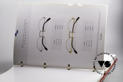 Cartier_ Catalog Cartier Lunettes Eyewear, exciting CARTIER rarity in good used condition, Made for Men and Women