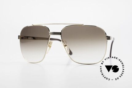 Dunhill 6036 Gold Plated Frame Comfort Fit, precious DUNHILL vintage  sunglasses from 1989/1990, Made for Men