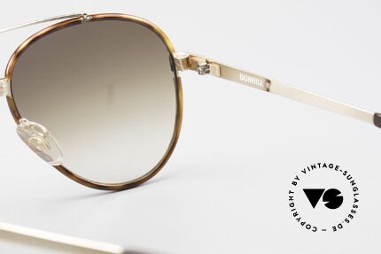 Dunhill 6023 80's Sunglasses Luxury Aviator, Size: variable, Made for Men