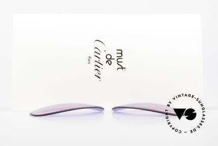 Cartier Vendome Lenses - L Tricolored Sun Lenses Galaxy, made by our optician (thus, brand-new and scratch-free), Made for Men