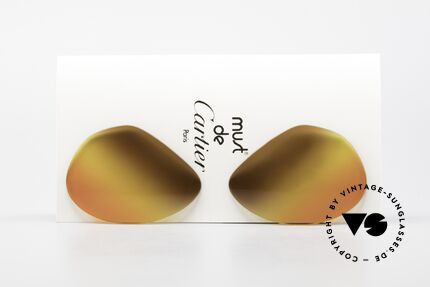 Cartier Vendome Lenses - L Triple Gradient Desert Sun, replacement lenses for the old Cartier Vendome 62mm!, Made for Men and Women