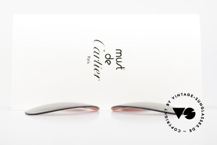 Cartier Vendome Lenses - L Bordeaux Polar Lights Tricolor, made by our optician (thus, brand-new and scratch-free), Made for Men and Women