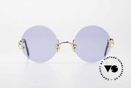 Sunglasses Cartier Madison Round Luxury Sunglasses 90 s