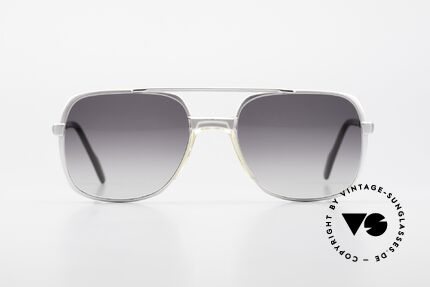 Metzler 0766 1980's Old School Sunglasses, sturdy frame with double bridge (incredible quality), Made for Men