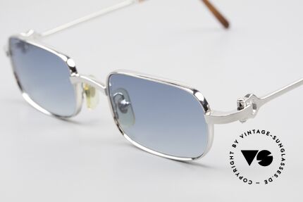 Cartier Dreamer Luxury Frame With Chanel Case, light blue-gradient lenses (also wearable at night), Made for Men and Women