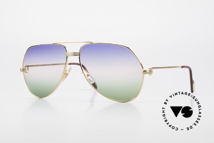 Cartier Vendome LC - L Rare Luxury Sunglasses 80's Details