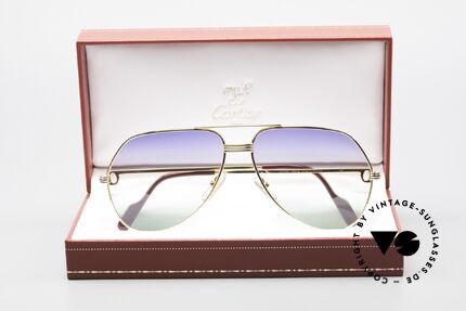 Cartier Vendome LC - L Rare Luxury Sunglasses 80's, NO retro sunglasses, but an authentic vintage ORIGINAL, Made for Men