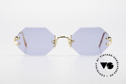 Cartier Rimless Octag Octag Shades One of a Kind, model of the rimless series with new OCTAG lenses, Made for Men and Women