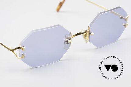 Sunglasses Cartier Rimless Octag Octag Shades One of a Kind
