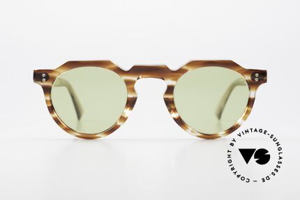 Lesca Panto 6mm Antique 1960's Sunglasses, very massive frame (6mm thick profil); built to last!, Made for Men and Women