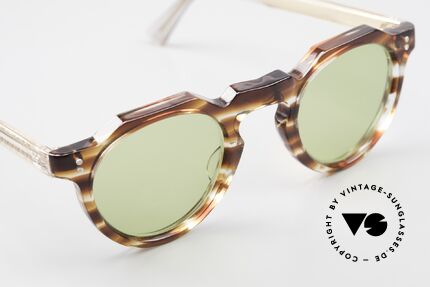 Lesca Panto 6mm Antique 1960's Sunglasses, the frame can be glazed with prescription lenses, too, Made for Men and Women