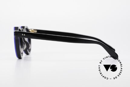 Lesca Panto 6mm 60's France Sunglasses Panto, Size: small, Made for Men