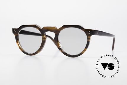 Lesca Panto 6mm 60's Frame Panto Sunglasses, old LESCA sunglasses, PANTO style, from the 1960's, Made for Men