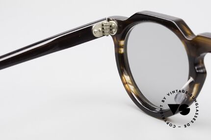 Lesca Panto 6mm 60's Frame Panto Sunglasses, Size: small, Made for Men