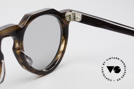 Lesca Panto 6mm 60's Frame Panto Sunglasses, Size: small, Made for Men