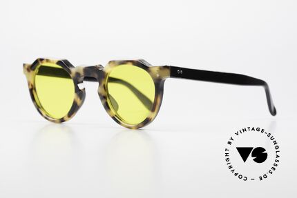 Lesca Panto 6mm 60's Panto Sunglasses France, made in France; WITHOUT any MARKS or inscriptions, Made for Men and Women