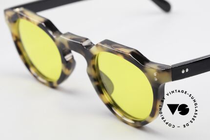 Lesca Panto 6mm 60's Panto Sunglasses France, it's a model for real VINTAGE experts / connoisseurs, Made for Men and Women