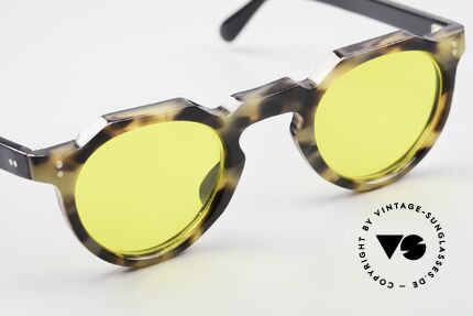 Lesca Panto 6mm 60's Panto Sunglasses France, an UNWORN 50 years old original, NO RETRO FRAME, Made for Men and Women