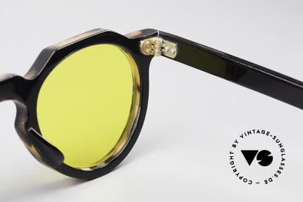 Lesca Panto 6mm 60's Panto Sunglasses France, Size: medium, Made for Men and Women