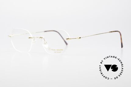 Glasses Henry Jullien Melrose 4000 Rimless Vintage Frame 90 s