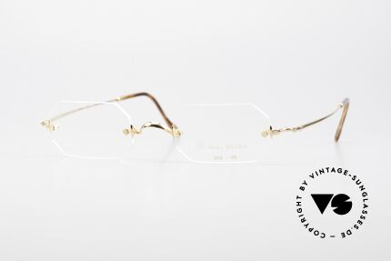 Henry Jullien Paraphe 303 Octagonal Rimless Frame, rimless vintage eyeglass-frame by HENRY JULLIEN, Made for Men and Women