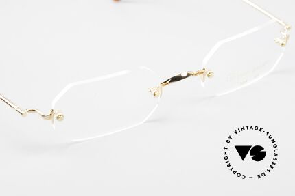 Henry Jullien Paraphe 303 Octagonal Rimless Frame, NO RETRO specs; but an authentic rarity from 2008, Made for Men and Women