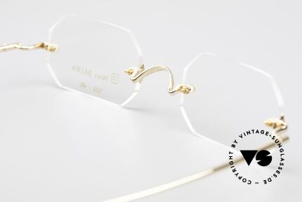 Henry Jullien Paraphe 303 Octagonal Rimless Frame, Size: medium, Made for Men and Women