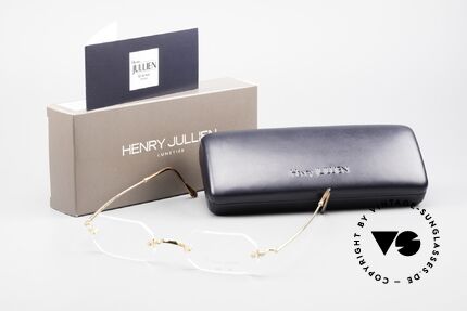Henry Jullien Paraphe 303 Octagonal Rimless Frame, Size: medium, Made for Men and Women