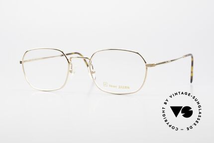 Henry Jullien Reale 05 Gold Plated Vintage Frame, Henry Jullien vintage eyeglass-frame from 2008/09, Made for Men and Women