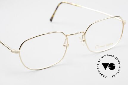 Henry Jullien Reale 05 Gold Plated Vintage Frame, NO RETRO eyewear; but an OLD RARITY in size 51/20, Made for Men and Women