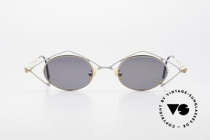 Flair EyeQ 6 Crazy Vintage Sunglasses 90s, artistic frame: 'opposite pole' to the 'mainstream', Made for Men and Women