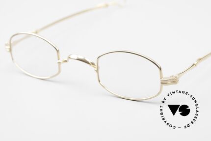 Lunor I 02 Telescopic Telescopic Sliding Temples, an approx. 20 years old UNWORN pair for lovers of quality, Made for Men and Women