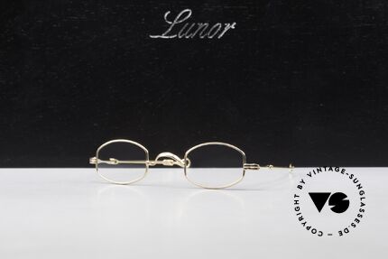 Lunor I 02 Telescopic Telescopic Sliding Temples, Size: extra small, Made for Men and Women