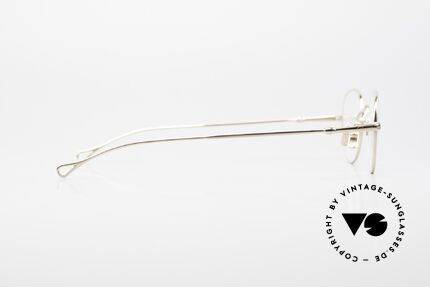 Lunor V 108 Gold Plated Glasses Titanium, Size: medium, Made for Men