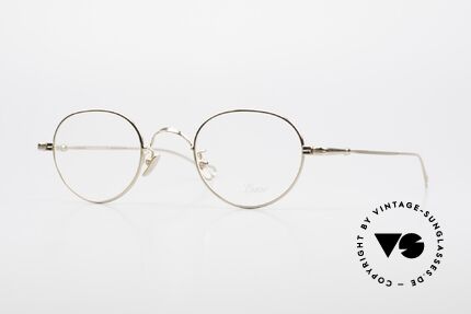 Lunor V 108 Gold Plated Glasses Titanium Details