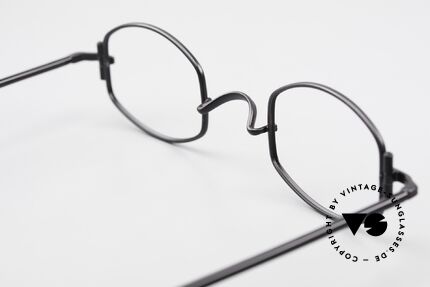 Lunor XA 03 Rare Old Eyewear Classic, the frame front / frame design looks like a "LYING TON", Made for Men and Women